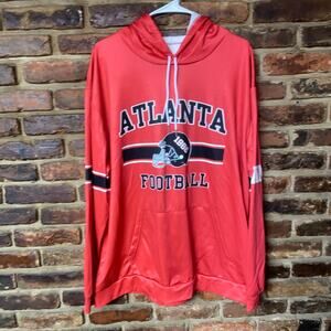Atlanta Falcons Football #35 Turner Graphic Pullover Hoodie Men's Size XL